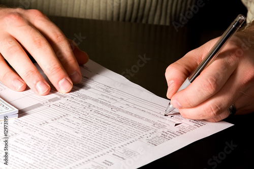 Signing the Tax Forms