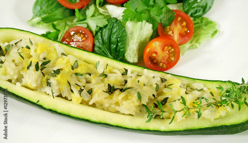 Stuffed Zucchini Stuffed Zucchini
