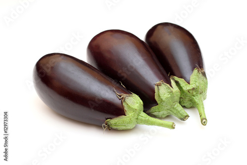 Three eggplant