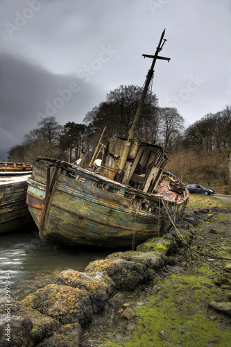 Old fishing boats