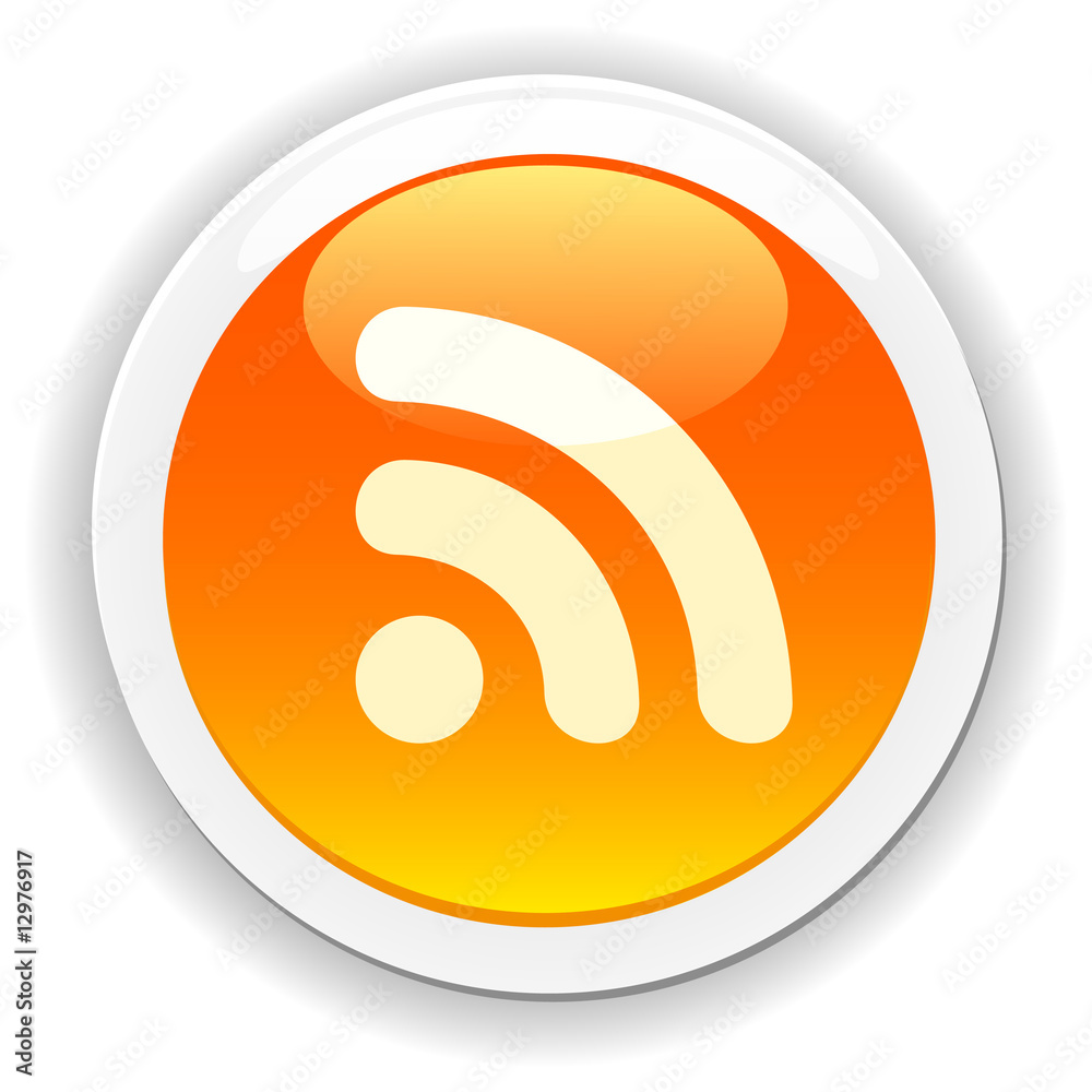 Rss icon. Rss icon.