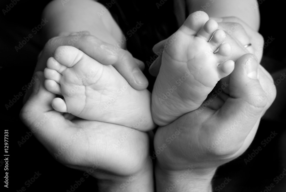 Baby's feet in daddy's hands 2 Baby's feet in daddy's hands 2