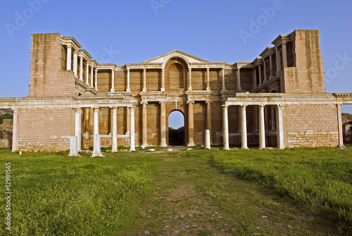 The gymnasium at Sardes Turkey photo