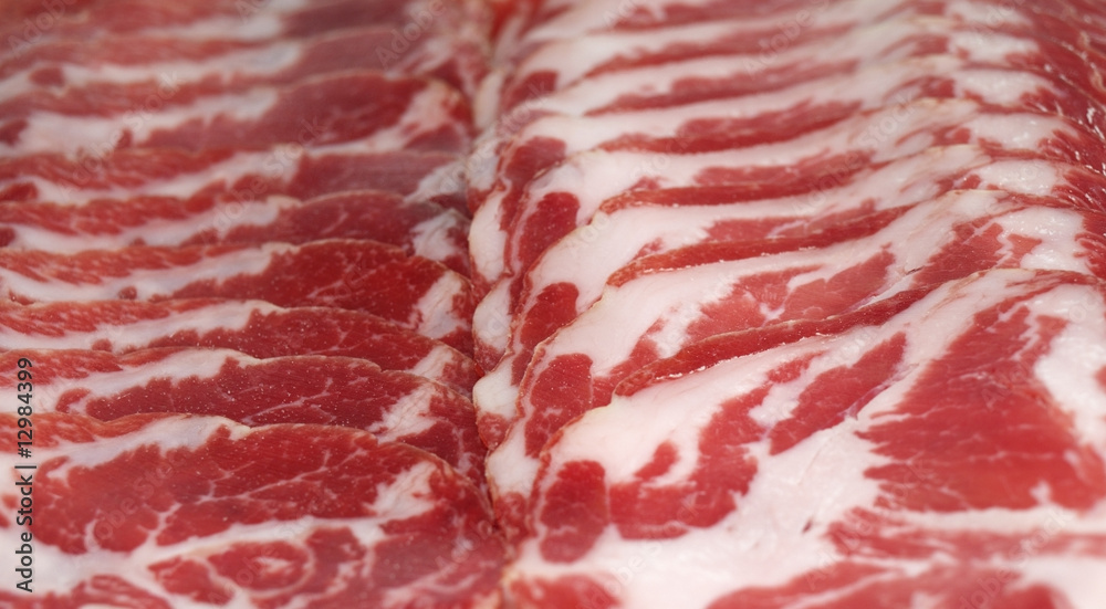sliced ham sliced ham