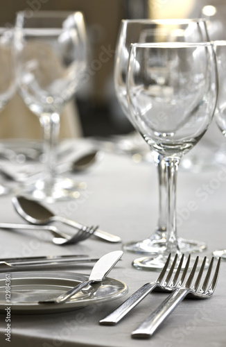 Dishware on a table