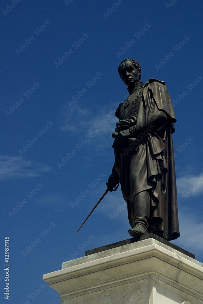 Fototapeta premium Statue de Simon Bolivar