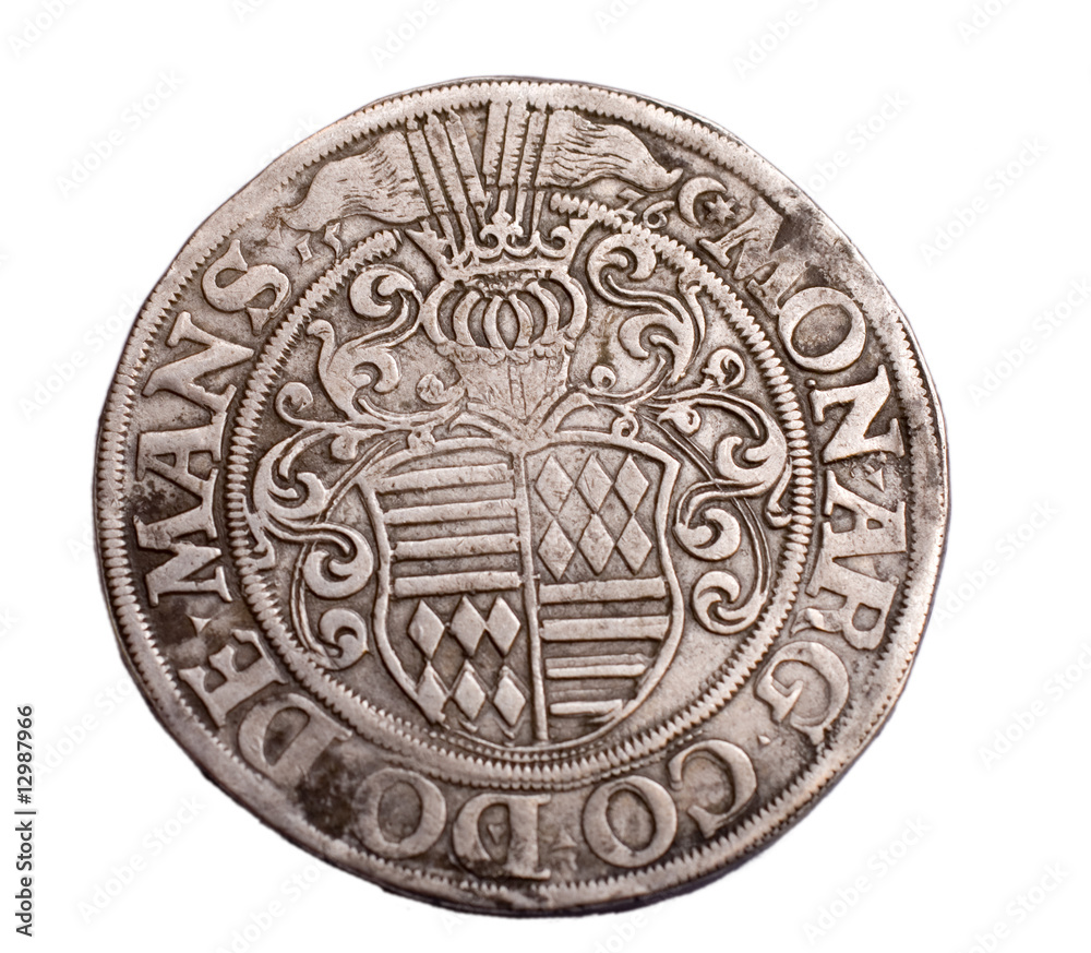 German Silver Thaler 1525