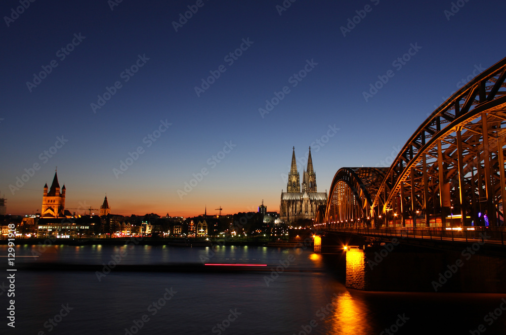 Obraz premium Köln Ansicht