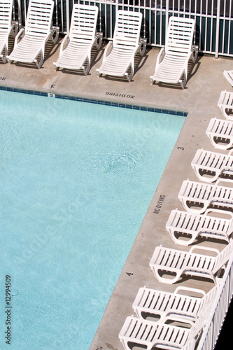 Lounge Chair by Pool Side