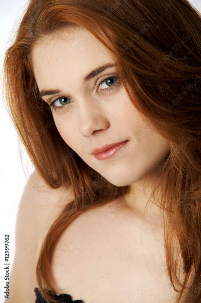 Fototapeta premium Sexy red head