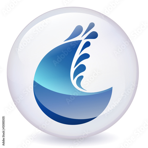 Boule de cristal vague (ombre)