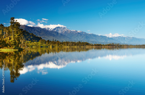 Beautiful lake, New Zealand