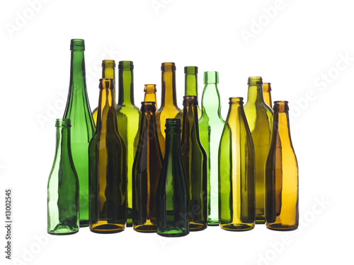 Several colored glassworks photo