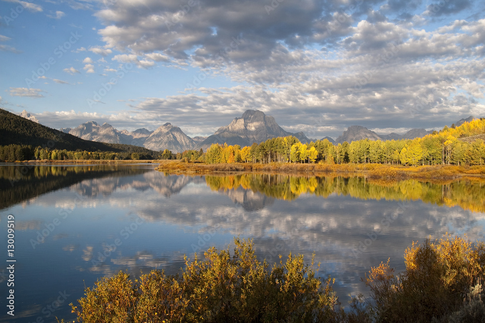 Early morning at Oxbow Bend