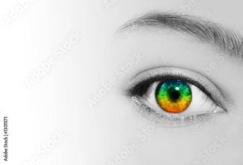 Rainbow Eye Vision Perspective