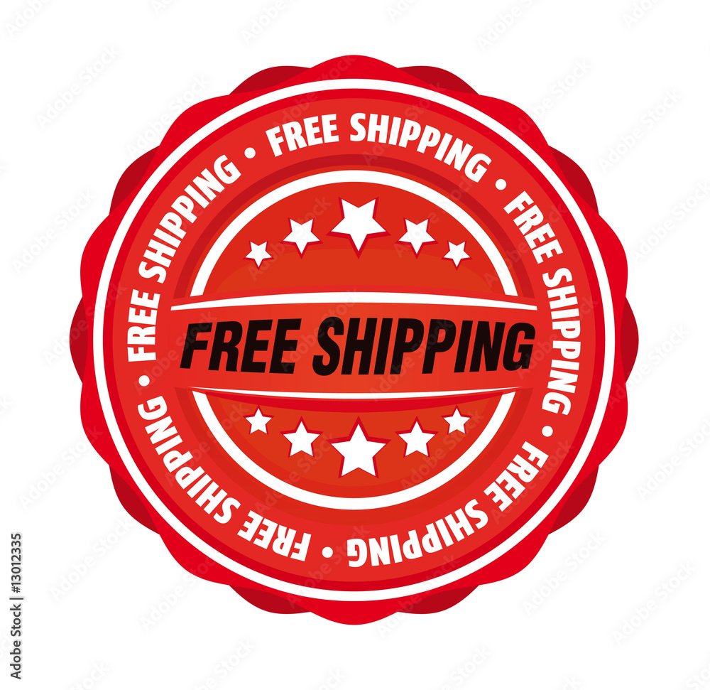 free shipping button