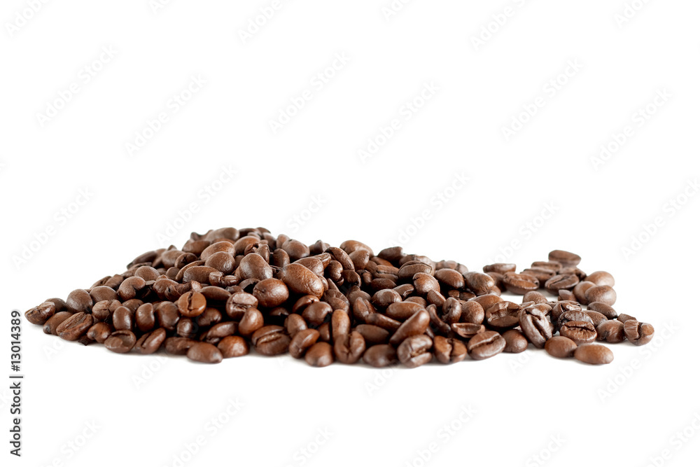 Ein Haufen Kaffeebohnen