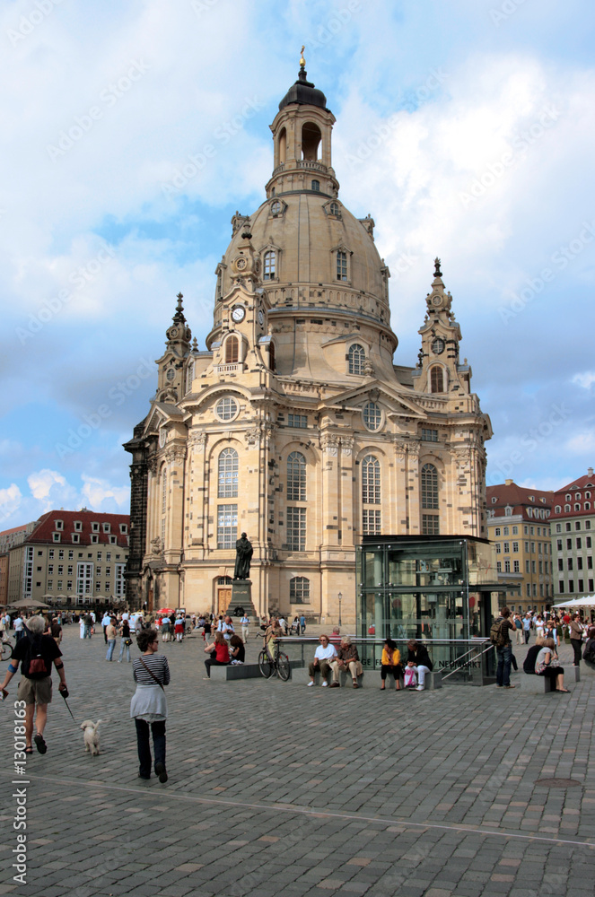 Obraz premium Frauenkirche, Dresden