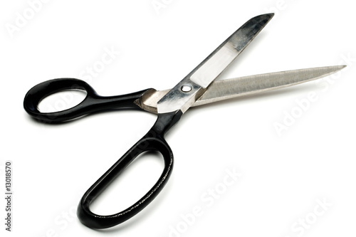 Black Color Scissors © imagedb.com