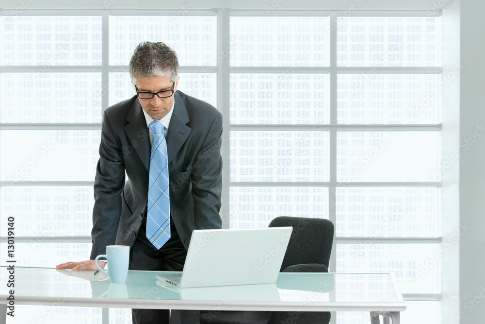 Worried businessman Worried businessman