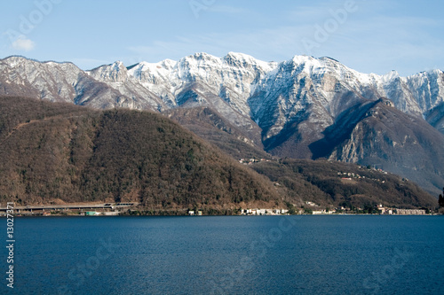 Lugano lake