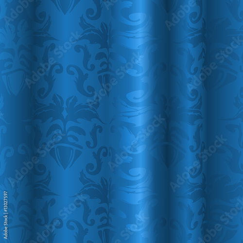 Blue Silk Pattern