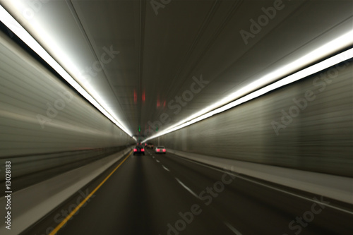 Vehicle Tunnel Blur photo