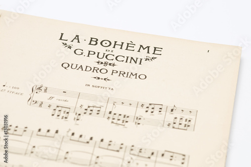 spartito musicale