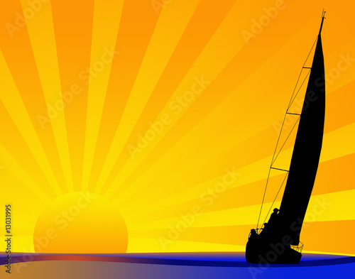 barca a vela photo
