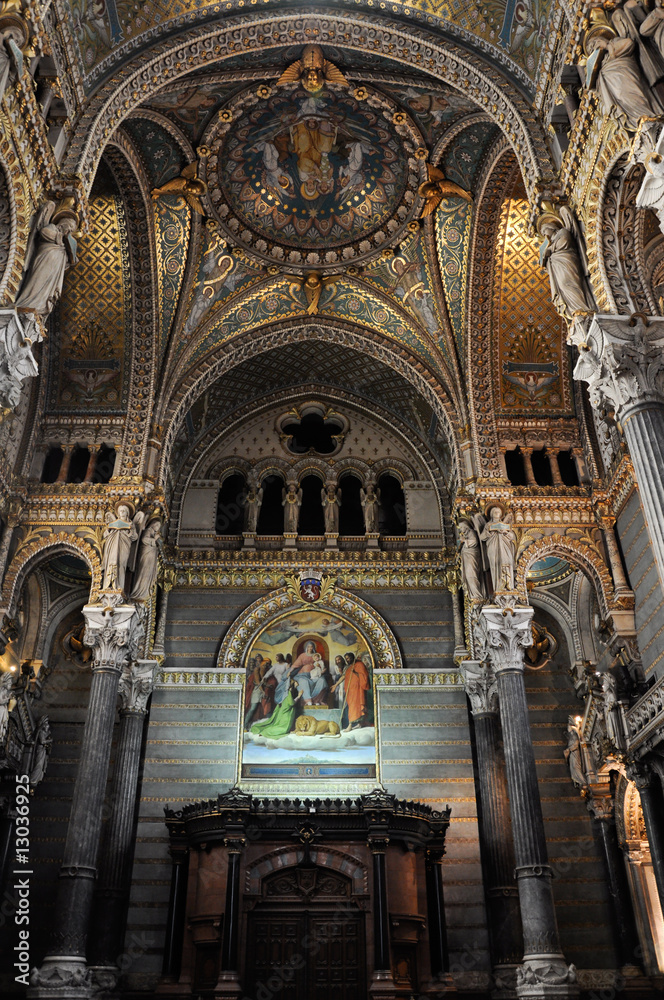 Obraz premium Basilica of lyon
