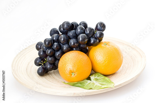 orange and grape