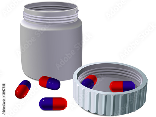 Jar for medicines