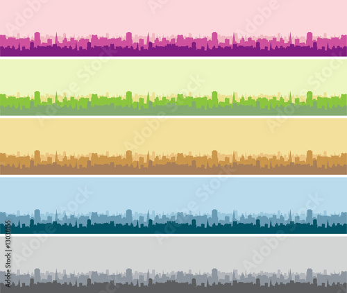 Cityscape background, urban art