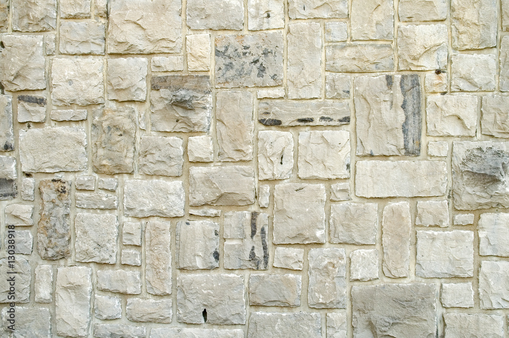 Fototapeta premium Old Stone rock wall teture