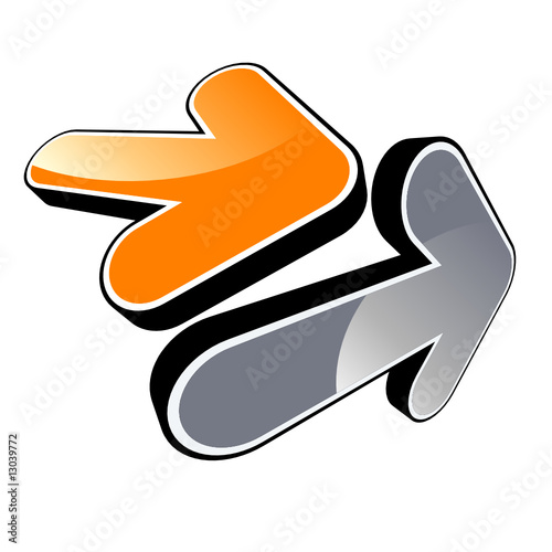 pfeil 3D modern business