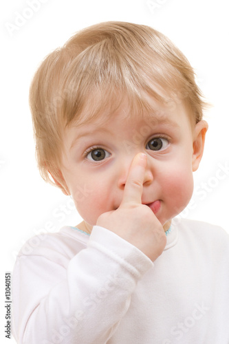 Child close-up portrait