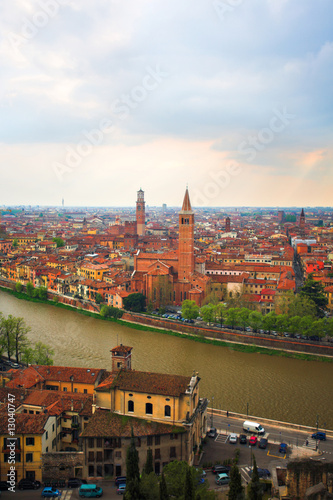 Verona city landscape