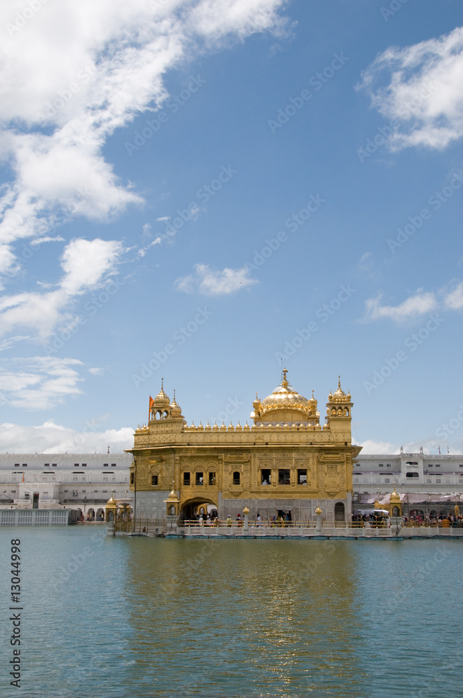 The golden Temple in Amritsar