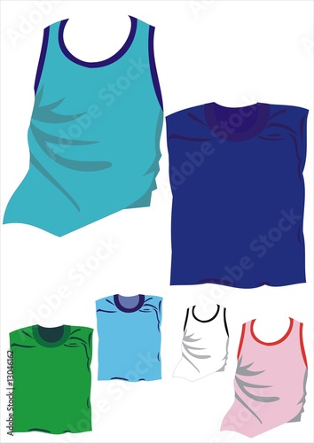 vector illustration singlet