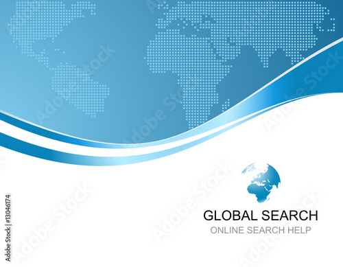 Corporate background of global search