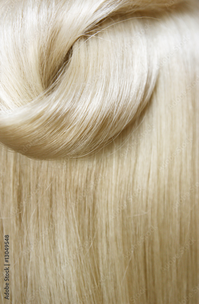 Obraz premium Sleek hair closeup