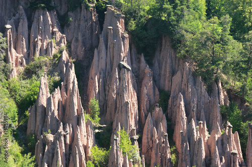 Erdpyramiden auf dem Ritten bei Bozen photo