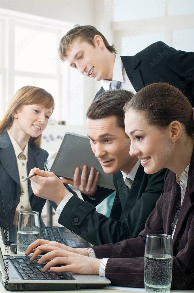 business people business people