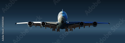 Vector airliner takeoff