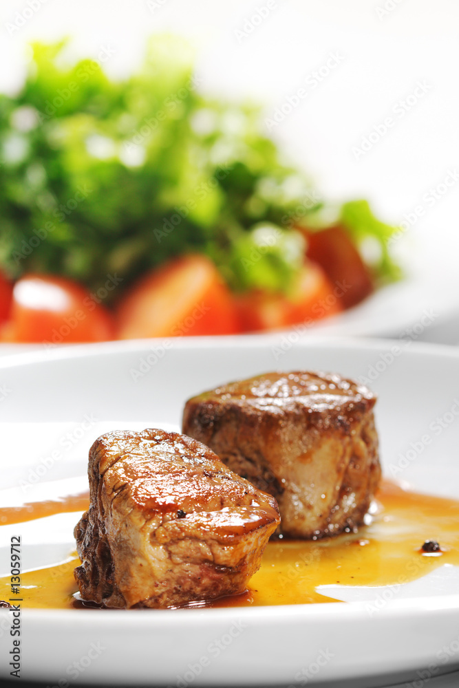 Hot Meat Dishes - Veal Medallions
