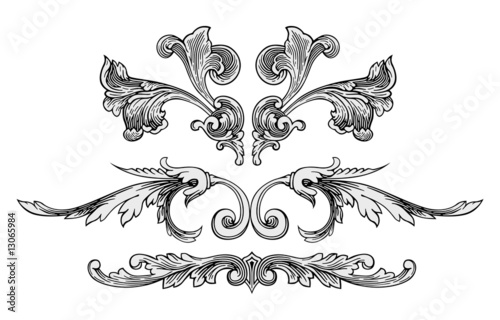Ornaments vector