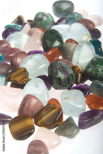 Mixed Polished Crystal Tumblestones
