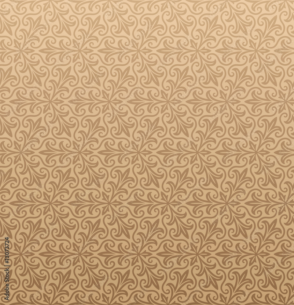 Seamless Damask Wallpaper