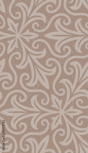 Seamless Floral Web Background