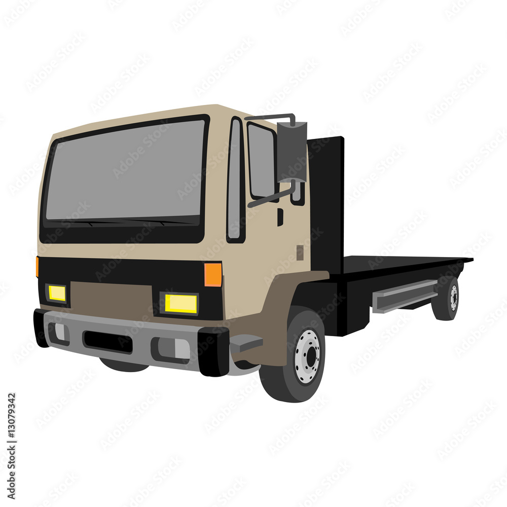 non-gradiented truck